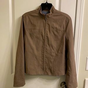 The Limited stretch zip long sleeve jacket.